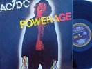AC/DC Original OZ LP Powerage EX '78 Blue & Yellow Albert label with Roo Rock