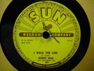 ROCKABILLY JOHNNY CASH I Walk The Line/Get Rhythm SUN 241