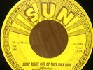 ONIE WHEELER JUMP RIGHT OUT OF THIS JUKEBOX / TELL 'EM OFF Original Sun Records