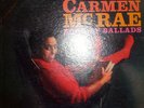 CARMEN MCRAE  BOOK OF BALLADS  KAPP KS-1117  STEREO