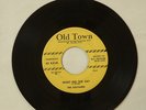 The Solitaires-What Did She Say/My Dear-Old Town 1012-RARE DOO WOP HEAR