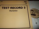 TEST RECORD 3 DYNAMICS AUDIOPHILE LP 1984 OPUS 3 # 8300 SWEDEN