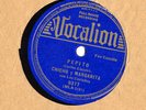 Chicho y Margarita Vocalion 9317 E Mexican Cancion 78 Pepito b/w Lola Lolita