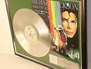 Michael Jackson, Smooth Criminal, mit Cover, Platin Record, platin Schallplatte
