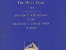 The Holy Year 1950 - Pope Pius XII   Set His Master's Voice 4 x 78 rpm