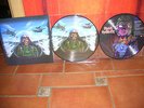 IRON MAIDEN - BRAVE DALLAS LP  & GREAT COLLECTOR PICTURE DISC 