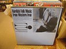 Kurdish Folk Music From Western Iran LP EX Ethnic Folkways Library 4103 +Booklet