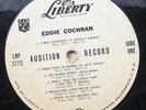 Memorial Album - Eddie Cochran PROMO LP