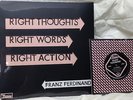 FRANZ FERDINAND Right Thoughts Right Words Right Action DELUXE PASSPORT EDITION