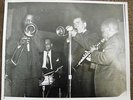 JAZZ- NATTY DOMINIQUE'S BAND 10 X 8 PHOTO, PRESTON JACKSON'S COPY + COMMENTS 