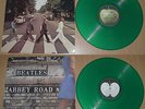 Beatles : Abbey Road - French France green vinyl lp in p/s DC8 - excellent