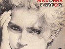 MADONNA-HOLIDAY/EVERYBODY-EXTRA RARE ORIGINAL ITALIAN PS 45rpm 7