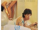 MICK JAGGER SHE'S THE BOSS - SIGNED BY ARTIST VINYL LP SLEEVE ONLY 100% ORIGINAL