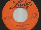 DOOWOP TEEN bw/ ROCKABILLY-- JERRY WRIGHT & DOMANS -HEAR BOTH- 1960 PROMO LANJO