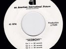 Connie Stevens, SCORCHY  1976   Movie Radio Spots 7 inch 45 rpm