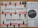 SXL 2194  WBG ED1 ZAL 2E/2E  Paganini 24 Caprices Violin Ricci VG+/POOR COVER