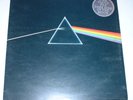 A3/B3 1973 Pink Floyd LP Dark Side of The Moon Harvest ?SHVL 804 sticker &poster
