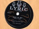 Musical Four Plus One Lyric 609 E+ RARE Cajun 78 Chere Ami Waltz b/w Tran La Ezy