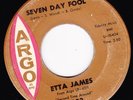 NORTHERN SOUL 45 RPM - ETTA JAMES on ARGO  RECORDS