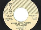 Rare R&B Northern Soul Motown 45 Contours Whole Lotta Woman LISTEN