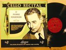 LONDON LL 700 FFRR PIERRE FOURNIER Cello RECITAL Ernest Lush UK VG++ TO NM