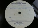 Little Lord Fauntleroy Acetate - Set of 2 discs recorded by Deroy Sound Service