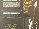 Country Joe & The Fish-Live Fillmore West 1969-Vanguard 139/140-2LP POSTER