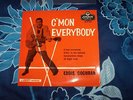 eddie cochran. orig cmon everybody ep re-u. 1214 round centre near mint