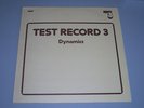 Testrecord 3, Dynamics,  Opus 3, made in Sweden 1984