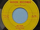 ALLEN PAGE 45 Oh Baby MOON 307  KILLER  Rockabilly 1960