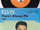 Elvis, There´s Always Me/Judy Gospel cover O label  RCA TOP
