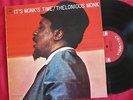 Thelonious Monk Quartet IT'S MONK'S TIME Columbia Records 2 eye mono 1/A 1/A NM