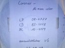 CORONER - NO MORE COLOR. LP TEST PRESSING (NOISE)