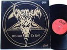 VENOM welcome to hell LP 1981 french Press BERNETT red label