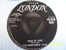 THE MONOTONES: BOOK OF LOVE  SILVER LONDON  HLM 8625  CON EX