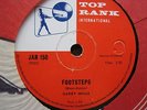 GARY MILLS - RARE SOUTH AFRICAN 78 RPM - FOOTSTEPS / LOOK FOR A STAR - TOP RANK