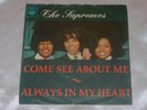PS & 45 German Press The Supremes CBS Come See About Me