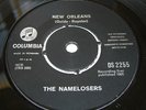 THE NAMELOSERS - NEW ORLEANS - 45 SINGLE RARE SWEDISH BEAT GARAGE MOD LISTEN