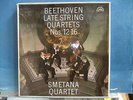 Beethoven Late String Quartets 12-16, Smetana, Supraphon stereo 1111151/4, 1975