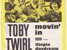 TOBY TWIRL Utopia Daydream RARE Denmark 45 UK psych MOD DANCER Movin' In LISTEN