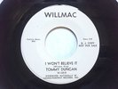 NM PROMO NORTHERN SOUL 45/ TOMMY DUNCAN 