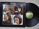 THE BEATLES Let It Be  LP 3U 3U Apple Early 1970's UK  Pressing