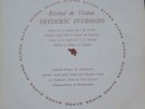 FREDERIC PETRONIO violin recital - ROBERT REDAELLI / ALPHA DB 34
