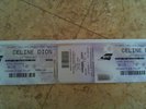 2 billets Celine Dion Bercy 05/12 Balcon