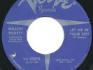 NORTHERN SOUL Wilson Pickett Let Me Be Your Boy stock 45 1966 EX cond