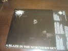 DARKTHRONE- A BLAZE IN THE NORTHERN SKY LP FAN CLUB , RARE, Burzum, Mayhem,