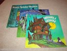 RARE SET OF 3 SCARY SPOOKY THRILLERS ON TROLL RECORDS - ORIG RALPH BELL - WOW