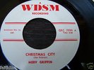 Merv Griffin Christmas City Very Rare Promo 45 RPM Made 2 Promote Duluth Parade