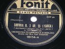 CARL SCHURICHT  BEETHOVEN SYMP.N°3  RARE 6-78 RPM COMPLETE SET 1941 EX BERLIN PO