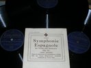 Bronislaw Huberman (violin) Lalo - Symphonie Espagnole 3-78 RPM Complete SET